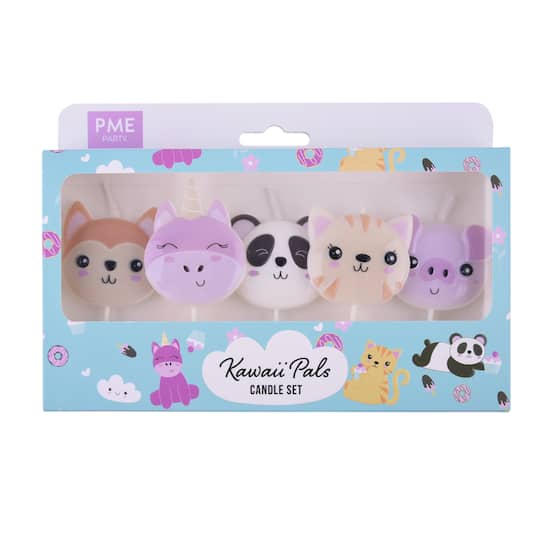 PME Party® Kawaii Birthday Candle Set